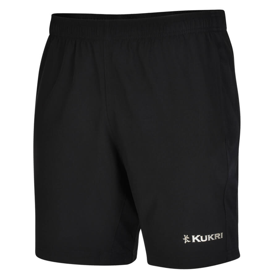 Ultra Game Men's NBA Basketball Training Shorts - Officially Licensed, Black, Moisture-Wicking, Loose Fit - View #2