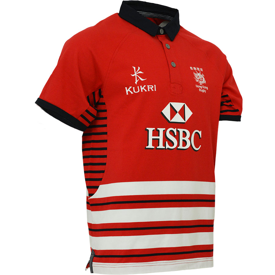 Kukri Woman's Size 10 Navy Hong Kong Rugby Shirt BNWT 