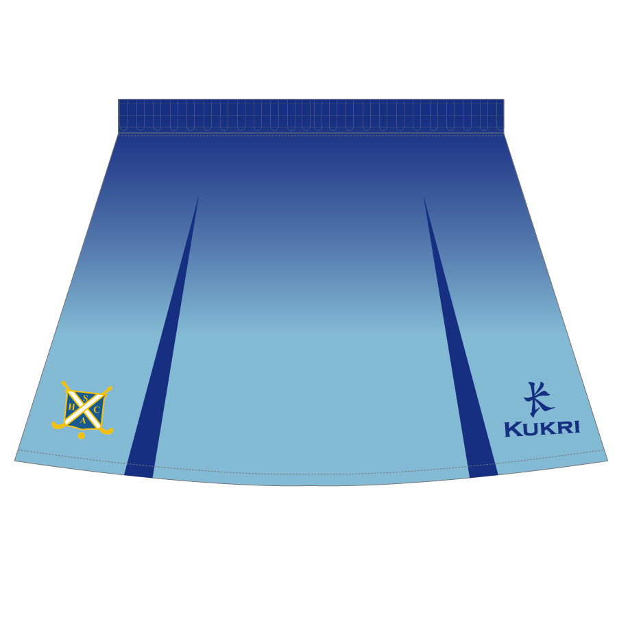 Hockey net outlet skirt