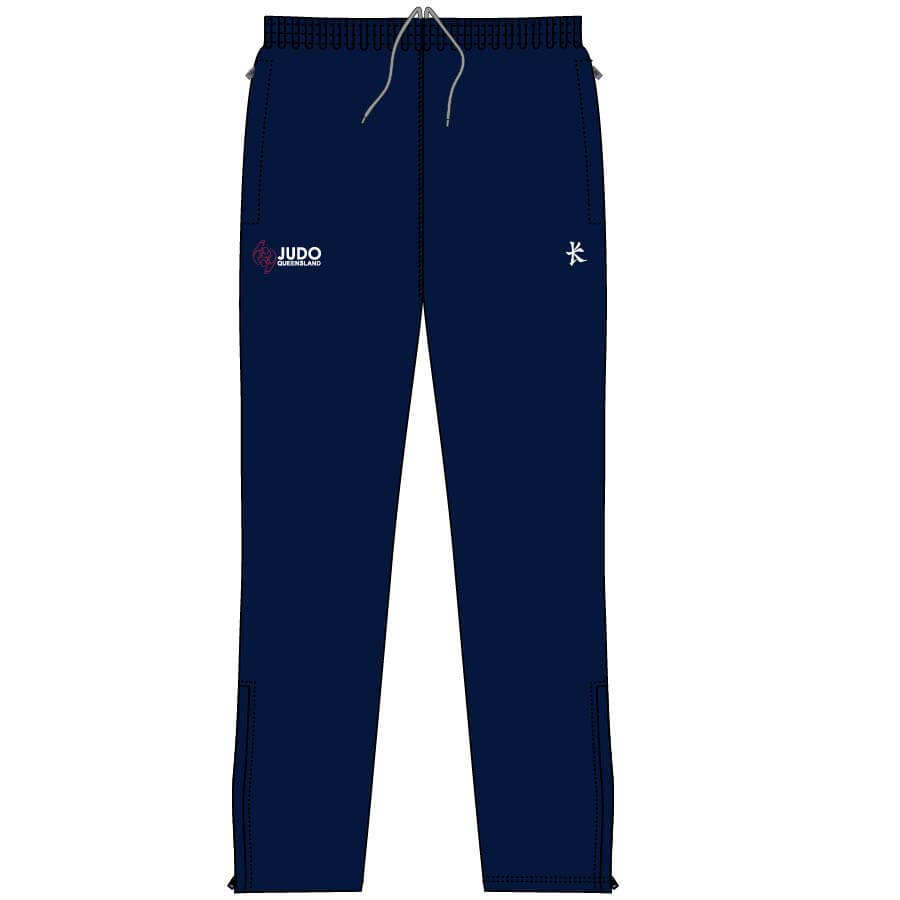 Judo Queensland Brisbane TSB Shop | Kukri Sports | Product Details - Judo  QLD Adult Track Bottoms 32