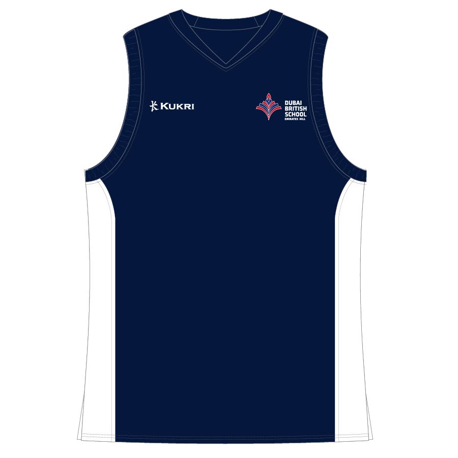 Dubai British School Emirates Hills School Squad Kukri Sports Product Details DBS Mens Basketball Vest